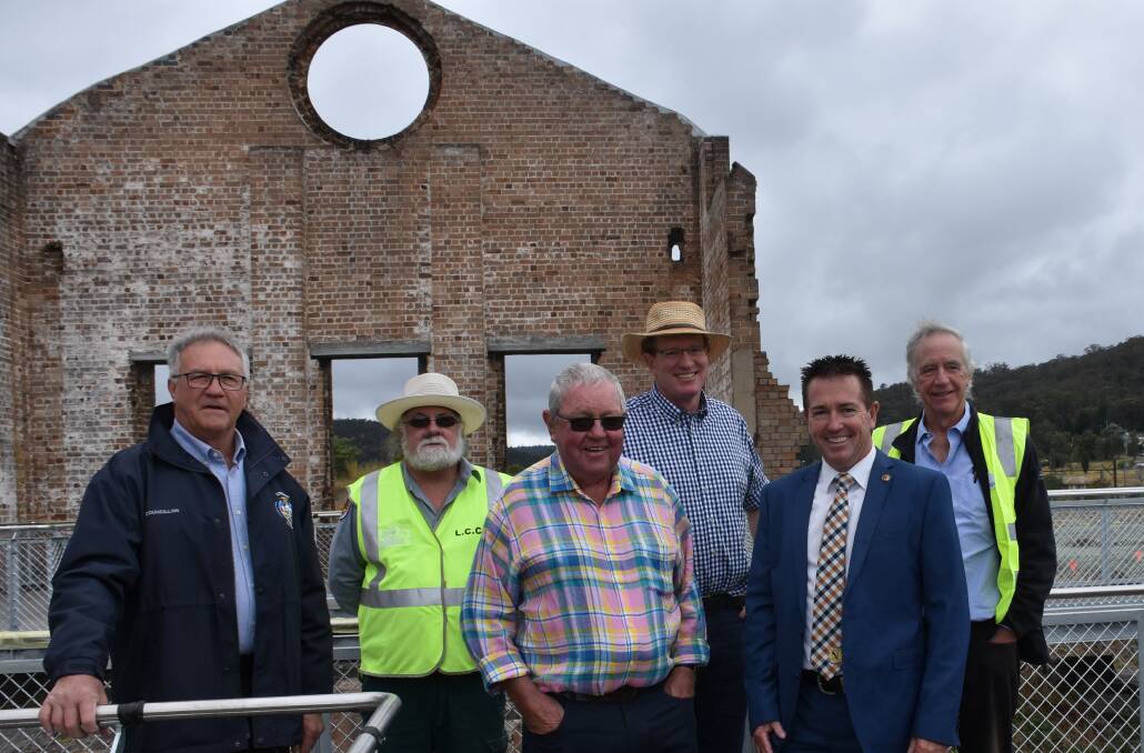 TOURISM: Wayne McAndrew, Steve Ring, Ray Thompson, Andrew Gee, Paul Toole and Stephen Lesslie. Picture: CIARA BASTOW