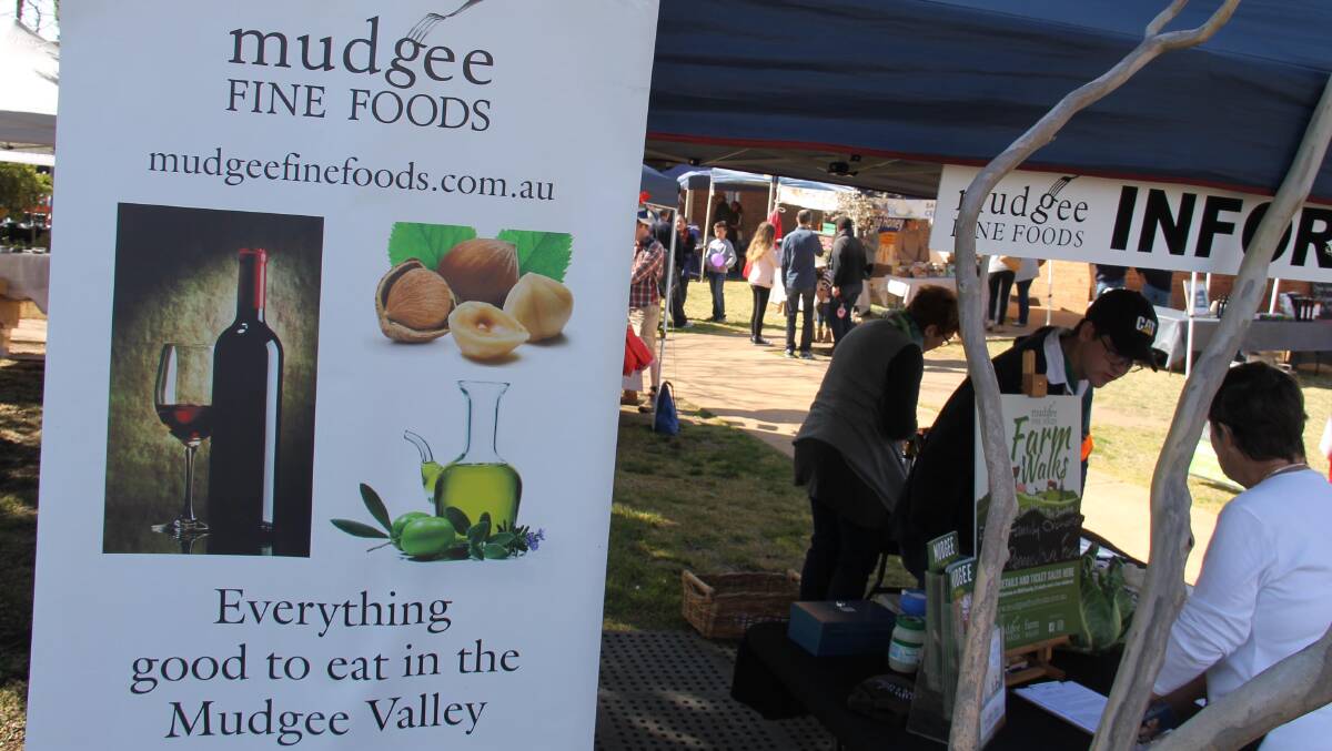 The Mudgee Farmers Market … plenty of great fresh produce.