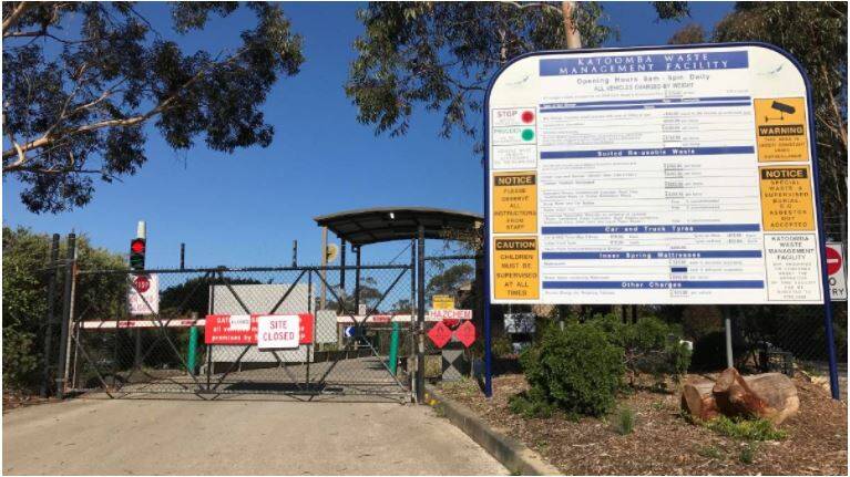 ASBESTOS SHUTDOWN: Katooma Tip and the Wentworth Falls Pre-School are shut because of asbestos concerns. Picture: SUPPLIED. 