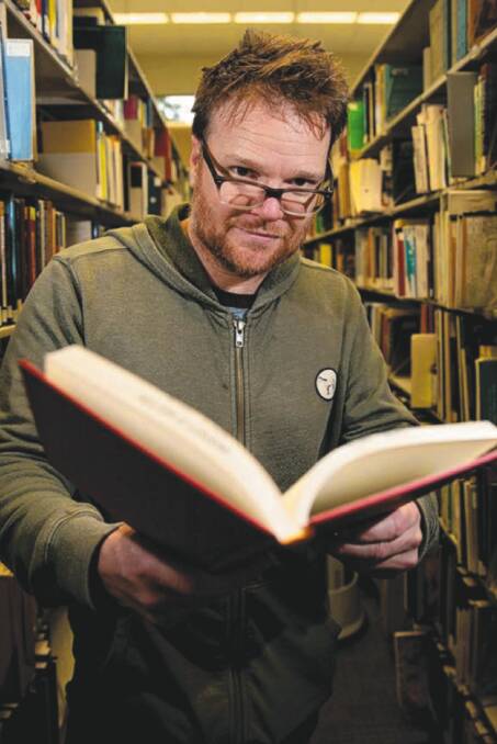 ON THE BOOKS: Director, writer and producer of 'Book Week' Heath Davis. Picture: SUPPLIED. 
