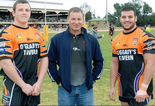 NEW TRICKS: Sam Elrefaai (right) is returning to the Workies after playing for the team in 2010. Picture: JEFF GEDDES. 