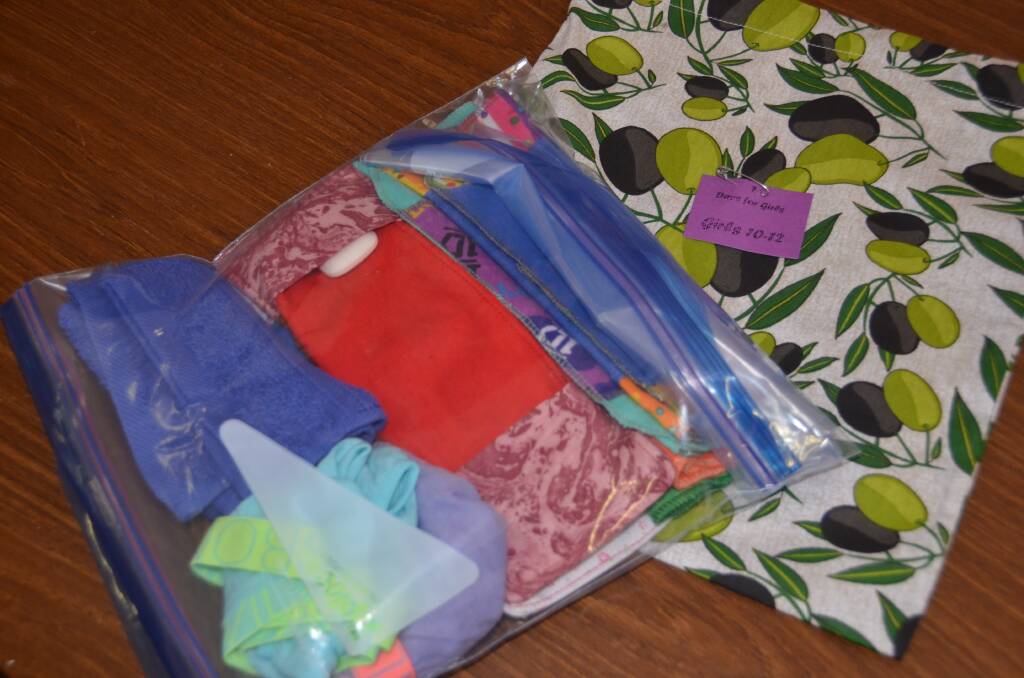 The 'Days for Girls' kits that help women without access to disposable sanitary products manage their monthly cycle. 