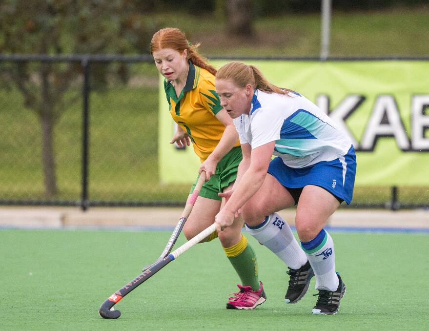 Lithgow's Katie Hamment comes up against fierce opposition. Picture: SUPPLIED.