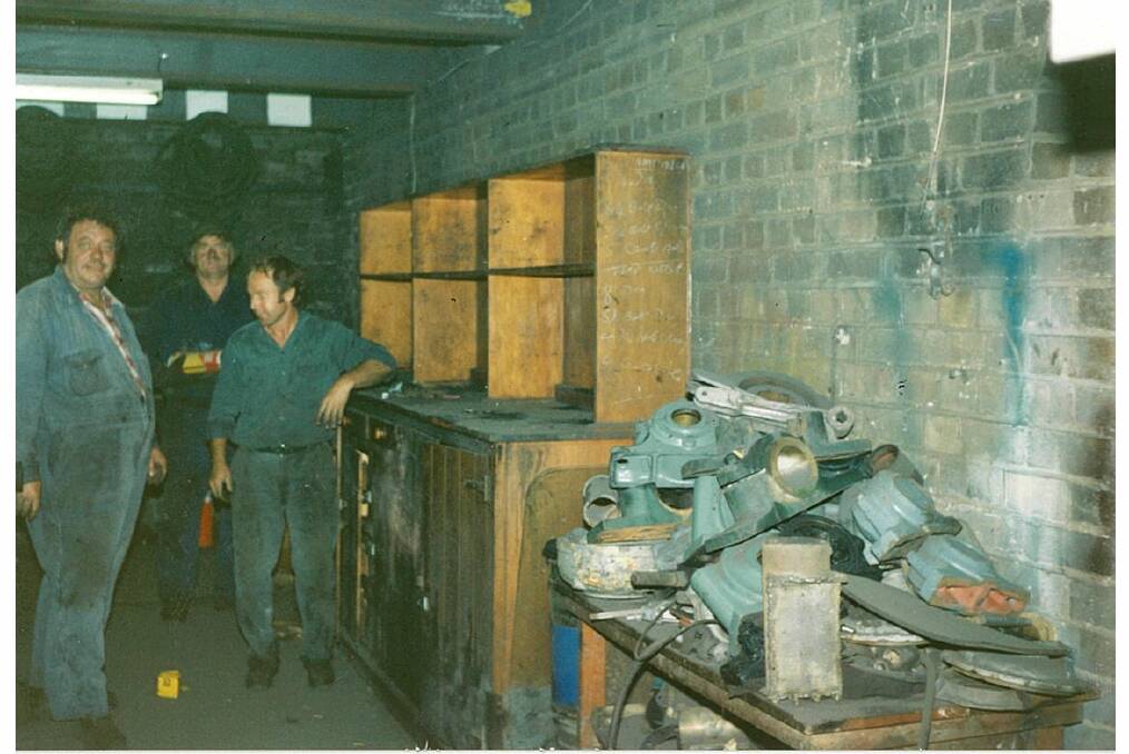 Historical photos of the Hermitage Colliery before its closure in 1987. 