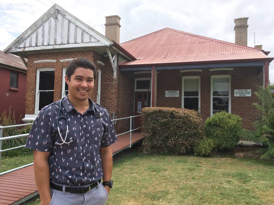 DOCTOR, DOCTOR: Dr Nathan Low is the new GP at Wallerawang. He is keen to enjoy all the benefits of living in the country including fishing and hunting. Picture:SUPPLIED
