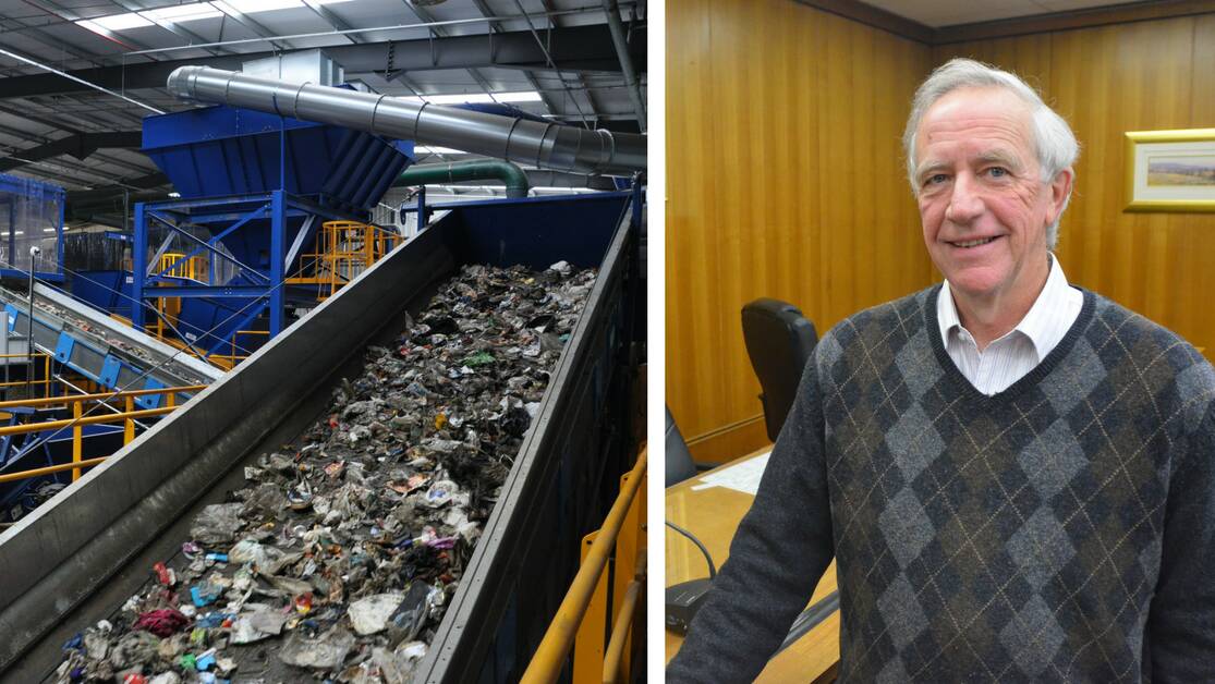 WASTE TO ENERGY: A plant sorting landfill to make fuel for energy, Lithgow mayor Stephen Lesslie. Picture: Re.Group, file image. 