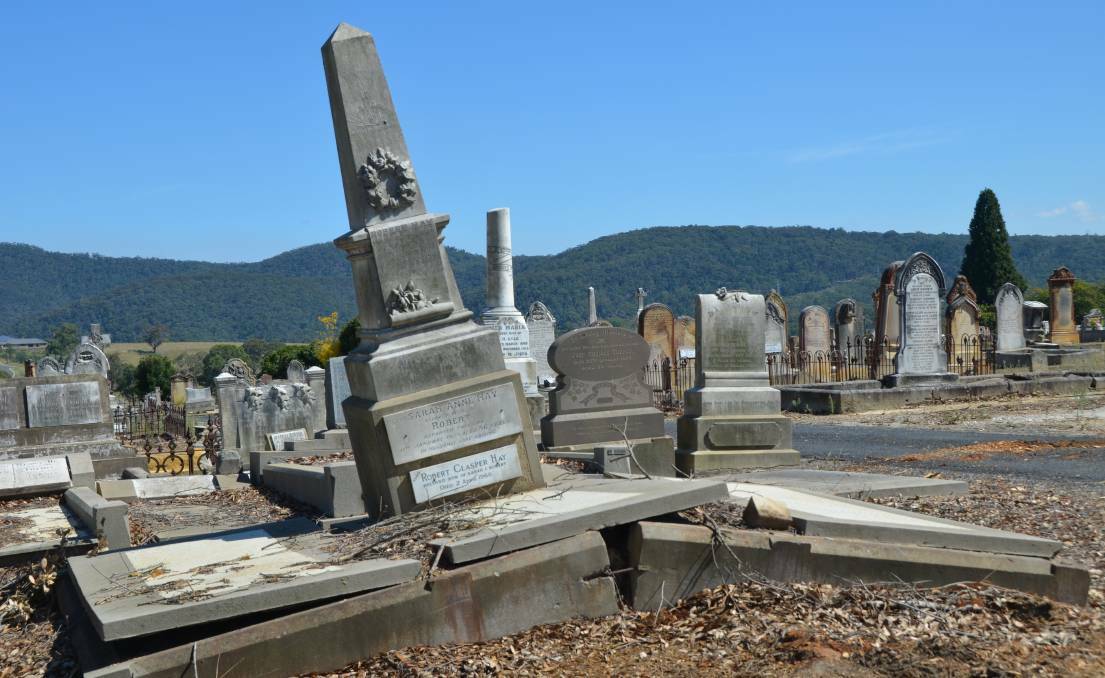 FILE IMAGE: Lithgow General Cemetery.