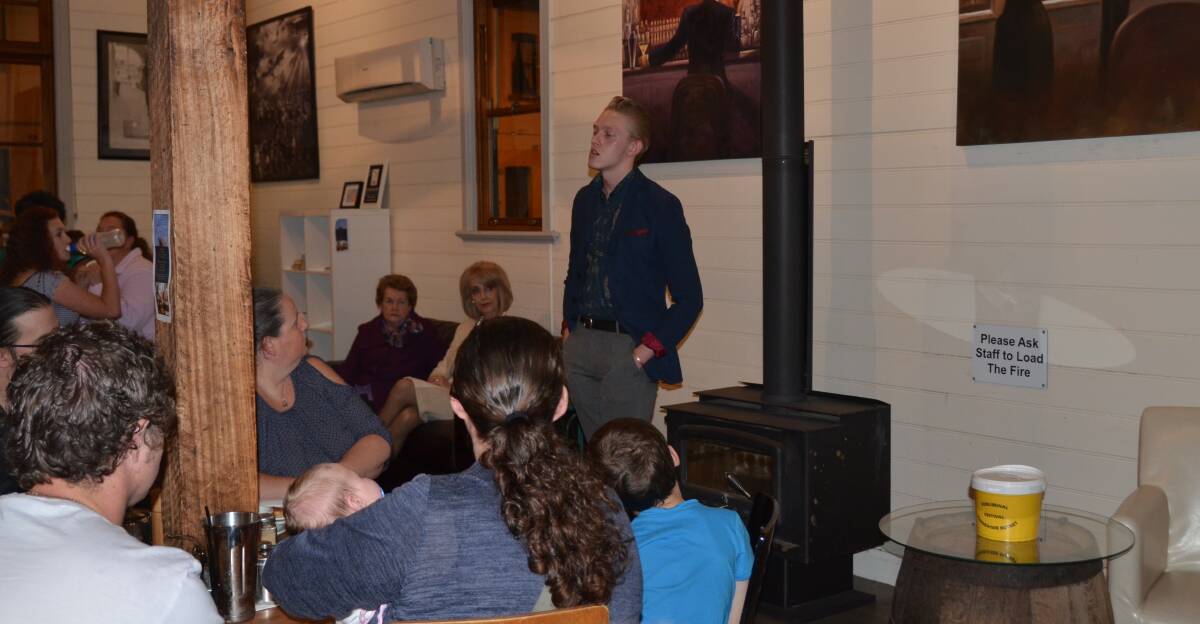 On Wednesday, April 19, around seventy people gathered in the Tin Shed to hear the poetry of Lithgow's residents and raise money for youth mental health services. 