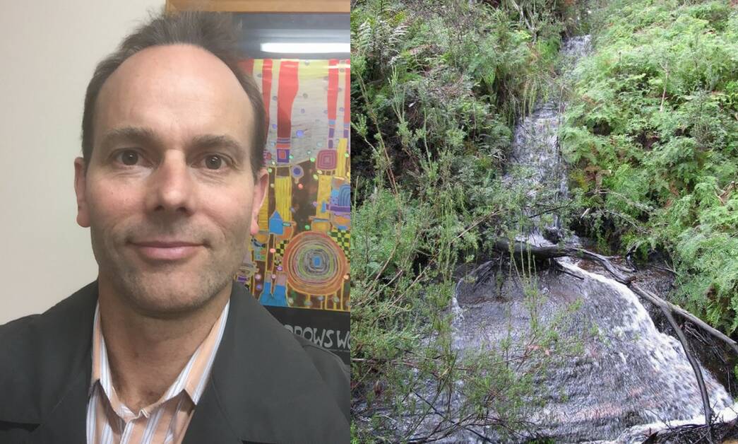 HEALTH AND ENVIRONMENT: Dr Richard Stiles is concerned about protecting the Coxs River. Picture: SUPPLIED. 