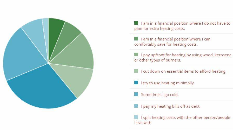 POWER COSTS: The results of a Lithgow Mercury poll asking how readers prepare for winter heating costs. 