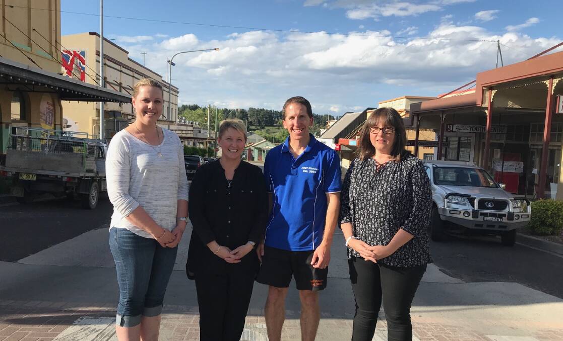 ASSOCIATES: Members of the executive committee of the new Portland Business Incorporation Heather Palmer, Leanne Fitzgerald, Andrew Neville and Lorna Nicholson.
