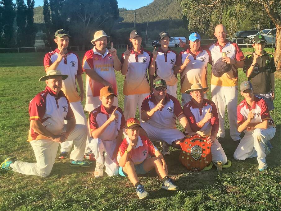PREMIERS: La Salle Hornets cricket club's second grade team topped their competition on Saturday when they met Lidsdale. Picture: SUPPLIED. 