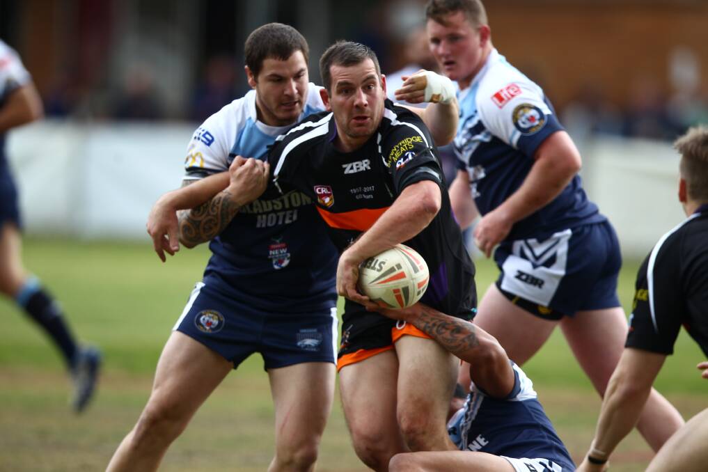 SHOES TO FILL: Lithgow Workies Wolves' Jono (pictured) and brother Brendon Van-Veen announced their retirement in late 2017. Picture: PHIL BLATCH. 