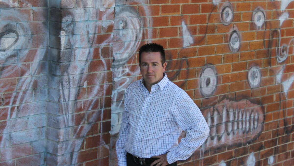 Crackdown: Paul Toole is encouraging Lithgow residents to come forward with solutions to crime and anti-social behaviour around the town.
