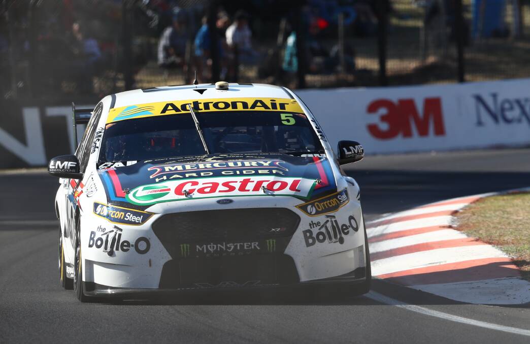 HITTING THE MARK: Mark Winterbottom qualified fifth fastest for the top 10 shootout. Photo: PHIL BLATCH