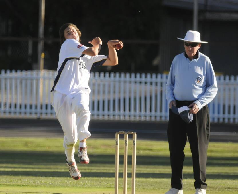 GOOD DAY OUT: Ben Mitchell hit 73 - his knock including 10 boundaries - before taking 2-18 against Mudgee in Sunday's colts clash.