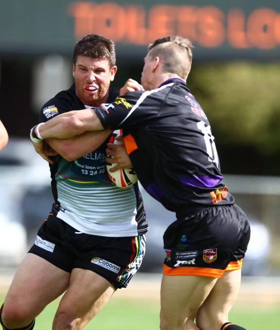 TIME TO WORKIES: Panthers coach Todd Barrow wants his men to have an improved completion rate in Sunday's match against Lithgow. Workies will hold the home ground advantage for the match. Photo: PHIL BLATCH