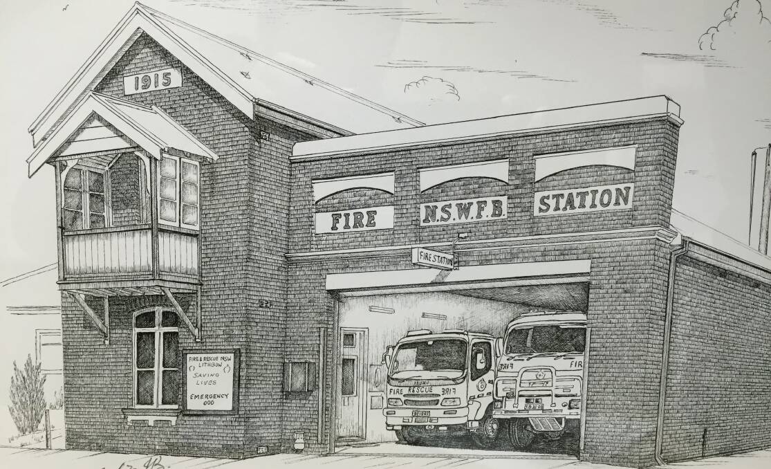 INCREDIBLE DETAIL: The old and the new feature in the drawing of the Cook Street station.