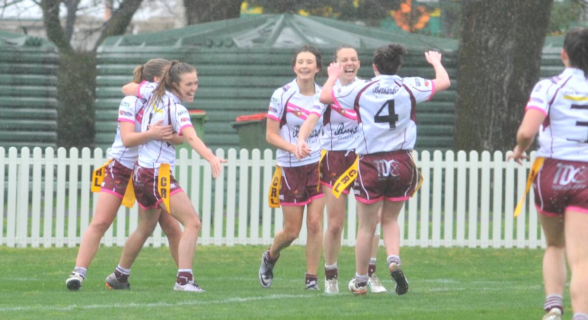 FUN AND GAMES: The Group 10 league tag competition has been a hit in seniors, now the juniors look set to get their crack at the format too. Photo: JUDE KEOGH