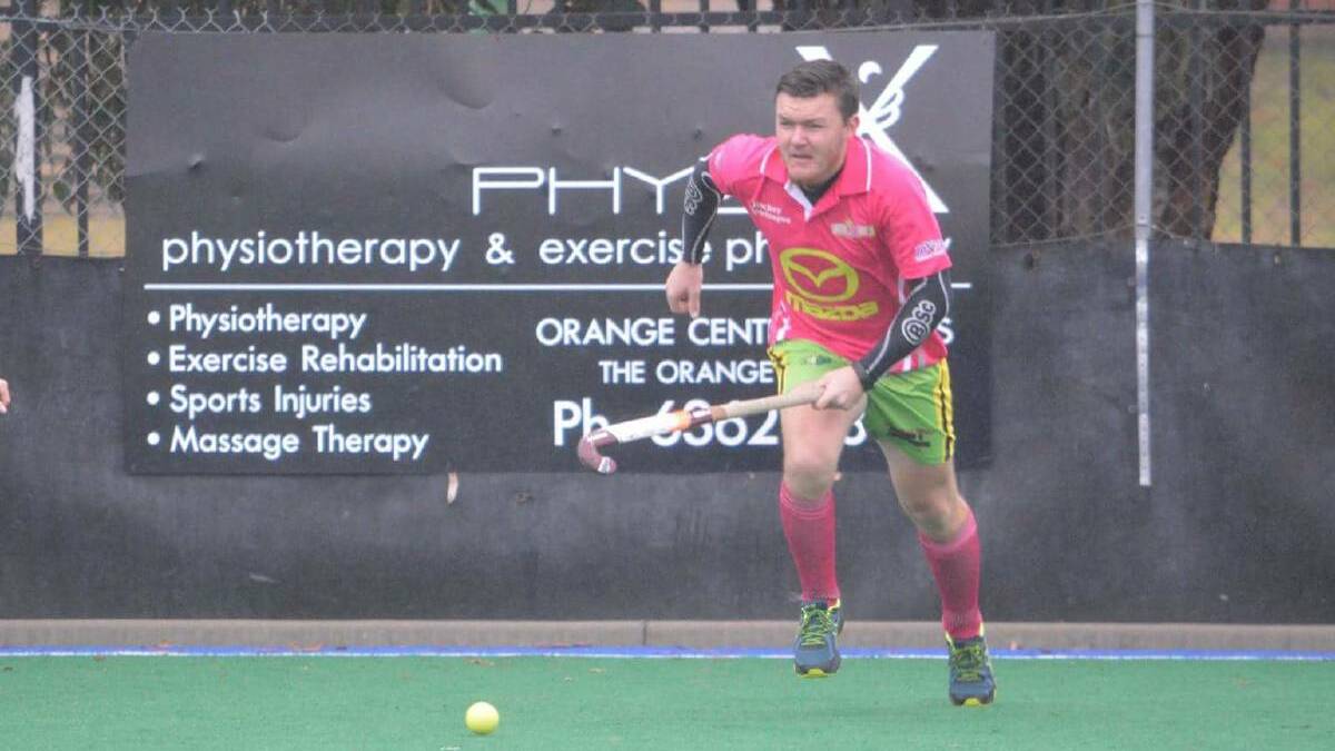 ON FIRE: Nic Milne, in superleague colours, bagged a hat-trick.