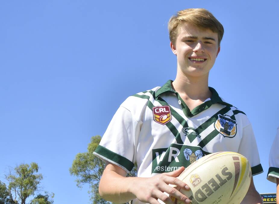 COUNTRY CHAMPS BOUND: Harry Hopkins has been named in the 23-man Western squad. 