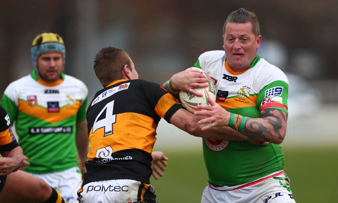 HUNGRY AS ANYONE: Orange CYMS prop, and newly crowned Group 10 player of the year, Chris Bamford is gunning for his first Australian rugby league title. Photo: PHIL BLATCH