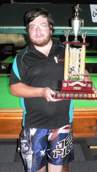 Winner: Steve Hewitt has taken out the 2016 John Zorz Trophy competition held last week at the Workies. Congratulations and a job well done. PHOTO: Supplied.
