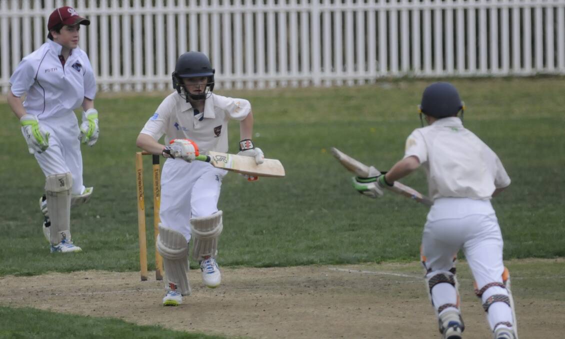 CENTURION: Hamish Siegert's unbeaten century was one of several great performances for Western Zone's junior teams. Photo: CHRIS SEABROOK