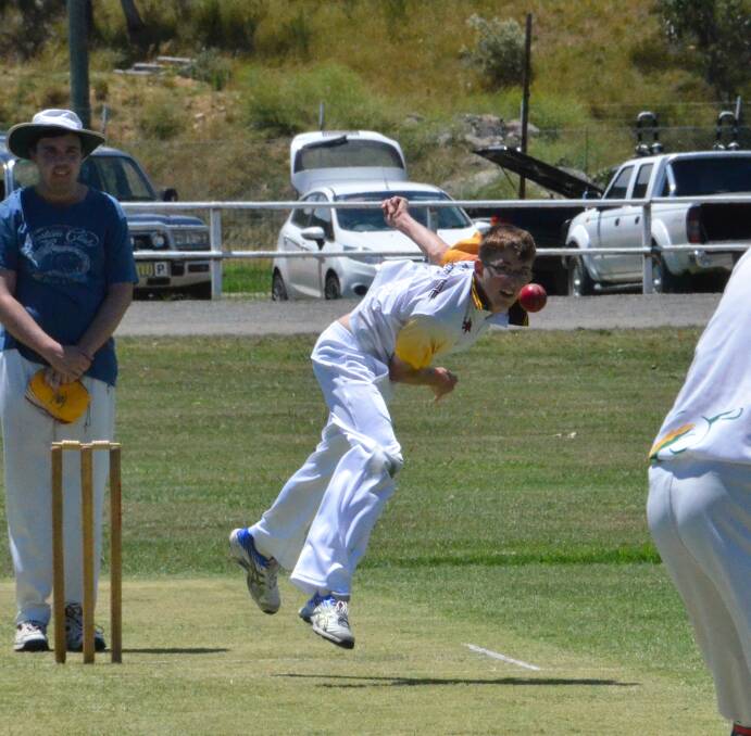 ALLROUNDER: La Salle's Connor Brown hit a half century and snared five wickets in his team's win over Hampton. Photo: HOSEA LUY