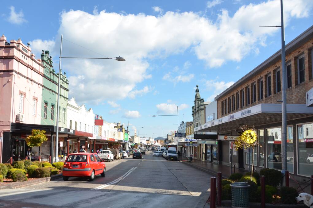 Main Street, Lithgow. Picture: HOSEA LUY