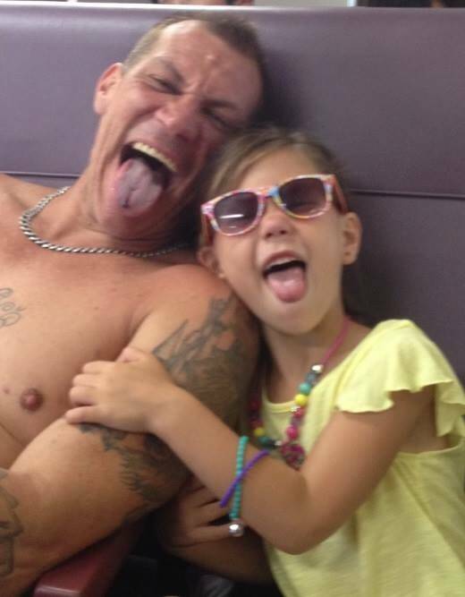A photo of the missing girl and her father has been made available on the NSW Police Force Facebook page.
