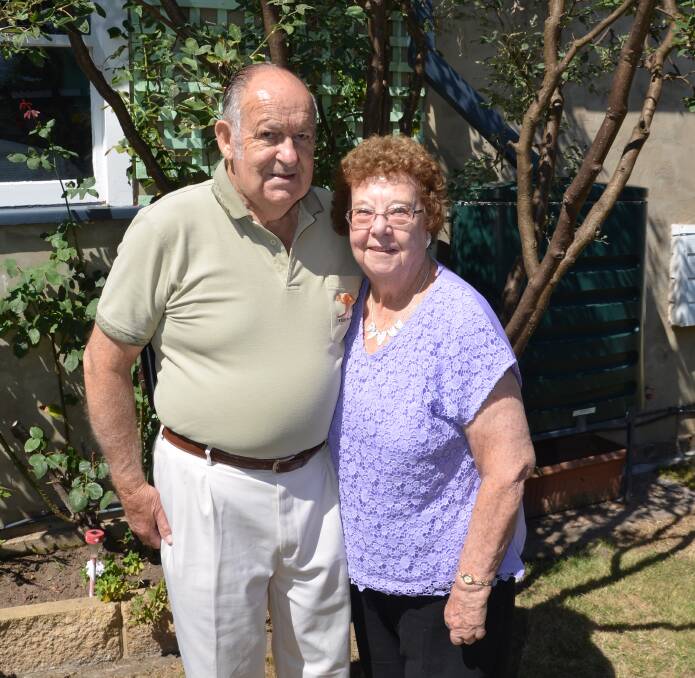 Ron and Doreen Hart are celebrating 60 years of marriage after meeting at fellowship at St Paul's Anglican Church all those years ago. Photo: HOSEA LUY