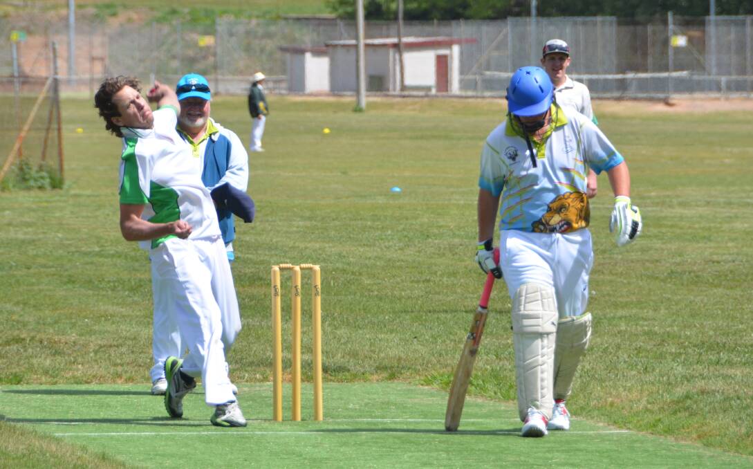 ALLROUND BRILLIANCE: Hampton's Matt Palmer showed his skill with both bat and ball last weekend as he helped his side to a big win over the La Salle Hornets. Picture: HOSEA LUY