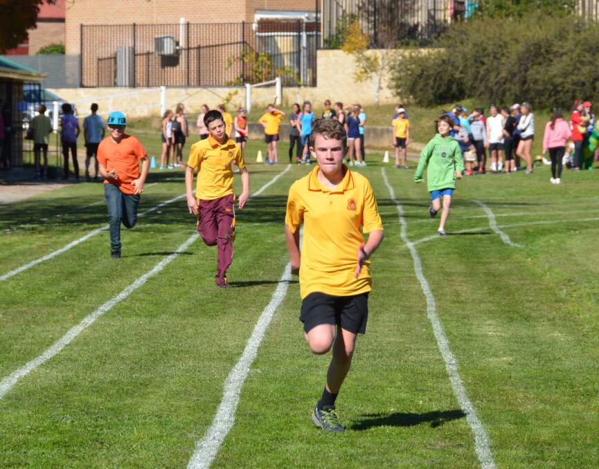 La Salle Academy Lithgow held their annual athletics carnival on Friday April 28. Pictures: HOSEA LUY