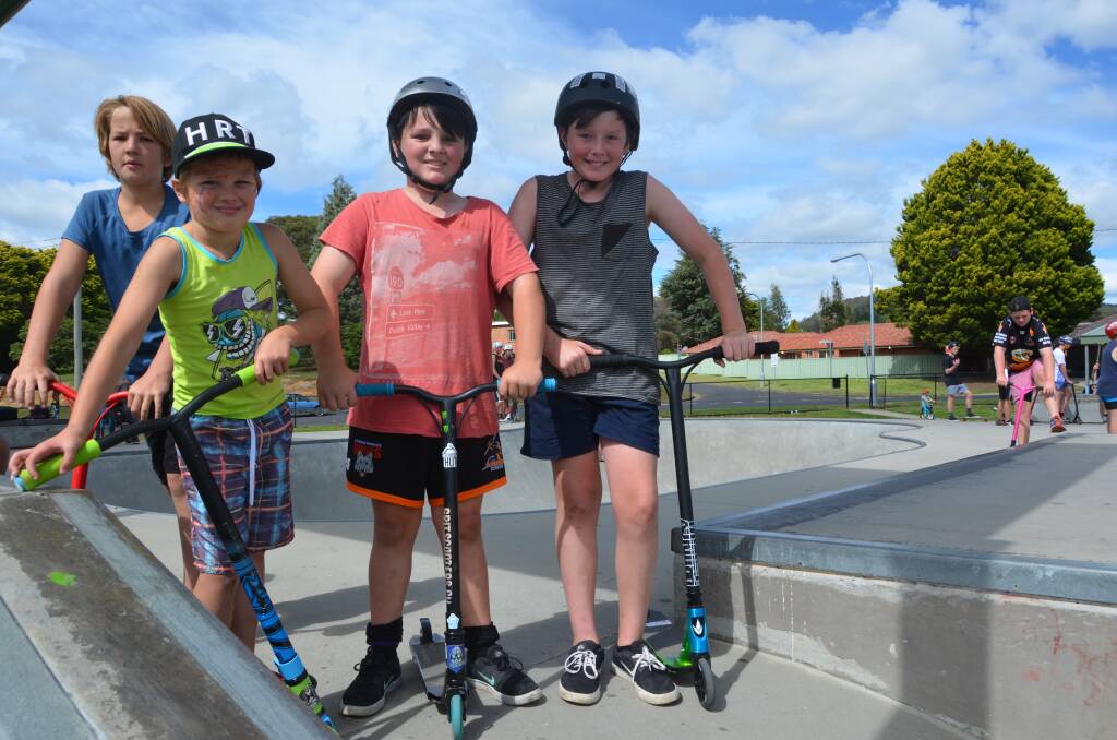 FUN IN THE SUN: The funding could be used on community projects such as skate parks. Picture: PHOEBE MOLONEY