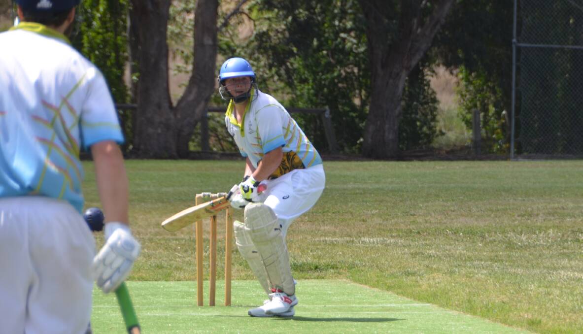 Lithgow Hotel's Jon Cronin was solid with both bat and ball in his side's win over Portland.