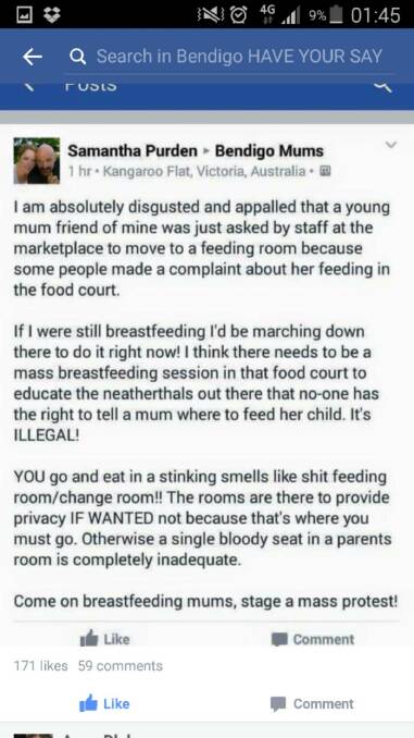 Outraged mums band together for breastfeeding