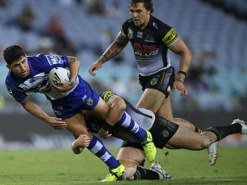 Jeremy Marshall-King is looking good to hold his spot in the Bulldogs' starting side.