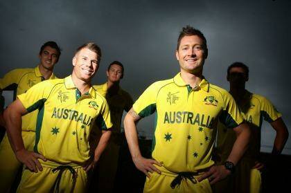 Testing times: Michael Clarke (right) is keen to hold on to the captaincy despite his injury woes. Photo: James Alcock