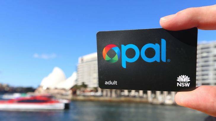  Opal card: it may be losing its shine as technology moves on. Photo: James Alcock