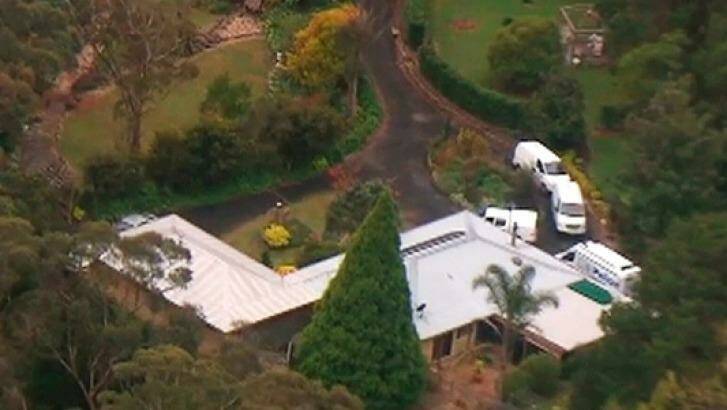 The Picton property where the body of Colleen Deborah Ayers was found. Photo: Network Ten