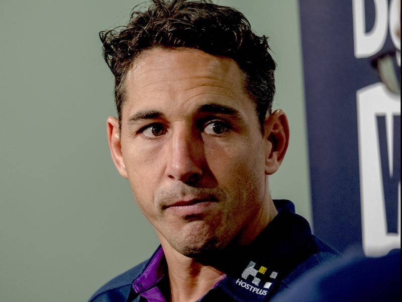 Melbourne Storm fullback Billy Slater has had wretched luck with shoulder issues in recent years.