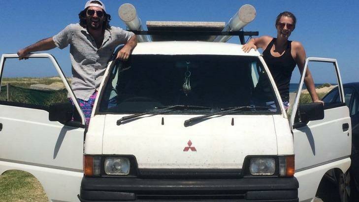 The American tourists planned to travel around Australia for a year in a campervan. Photo: Facebook