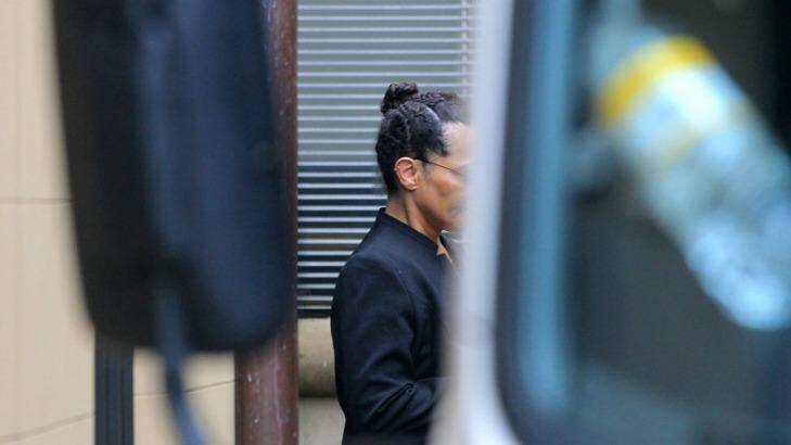 Megan Jean Haines leaves the NSW Supreme Court. Photo: James Alcock