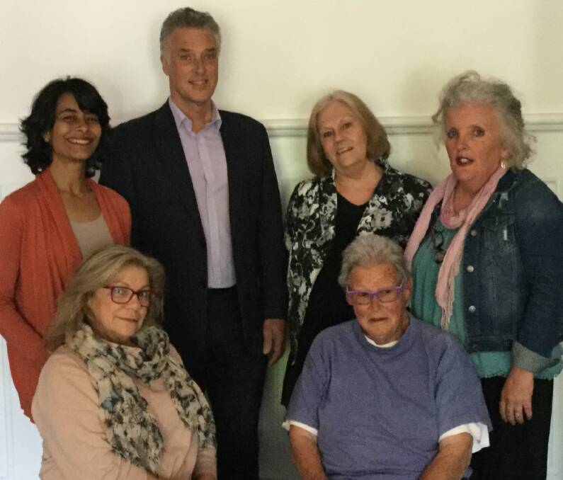 NEW: Association members, from left, Premala Sangara, Leila Constable, Stephen Graham, Robyn Caughlan, Sue Hardwick and Deidre Cook. Absent: Donna Griffiths. Picture: SUPPLIED. 