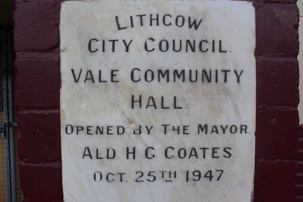 A MILESTONE: Vale Hall is now 70 years old. 