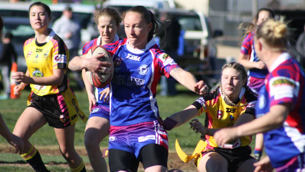 It was a top performance that saw the Warriettes maintain their unbeaten record in the New Era Cup league tag comp on Saturday, June 24. Pictures: KIRSTY HORTON. 