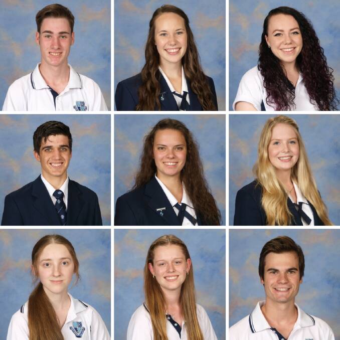WELL DONE: Lithgow High School has congraulated its Year 12 HSC high achievers. Pictured (from left to right, top to bottom) are Cooper Anderson, Kirrily Beutel, Emma Cross, Samuel Gray, Amy Muir, Ayla Shaw, Hannah Smith, Kaitlyn Trounce and Izaac Van Der Velden.Pictures: SUPPLIED. 