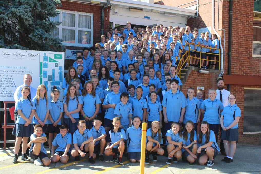 THE NEW COHORT: Year 7 is excited to start at Lithgow High School. Pictures: SAMANTHA LUCHETTI. 