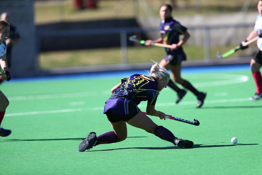 Amelia Leard in action for the Lithgow Panthers in 2017. Picture: PHIL BLATCH. 